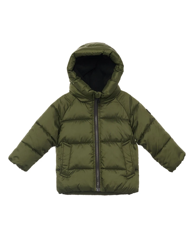 Michael Kors Infant Boy Heavy Weight Solid Puffer