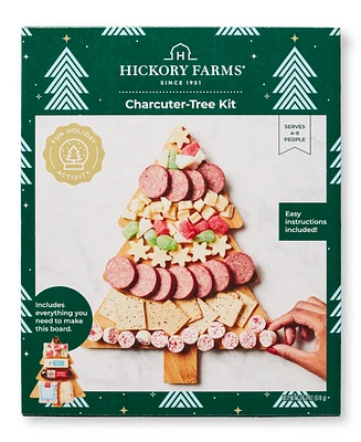 Hickory Farms Holiday Charcuterie Tree Kit, 7 Piece