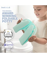 Jool Baby Folding Travel Potty - Fits Round & Oval Toilets, Non-Slip Suction Cups, Free Bag, Unisex