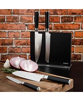 Babish 5 Piece 1.4116 German Steel Magnetic Knife Block Set