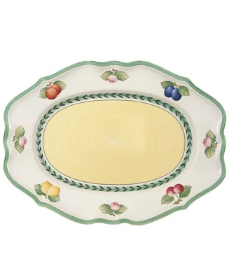 Villeroy & Boch French Garden Large Oval Platter, Premium Porcelain