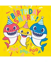 Pinkfong Girls Shark Birthday T-Shirt to