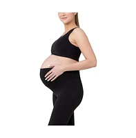 Ripe Maternity Maternity Tempo Active Crop Top Black