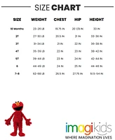Sesame Street Toddler Boys Oscar the Grouch Elmo Bert and Ernie Graphic T-Shirt Shorts Outfit Set to