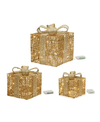 Slickblue Led Package with Lights for Brilliant Holiday Displays (Set of 3)