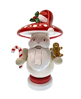 Kurt Adler Merry Little Mushroom Nutcracker, 12 Inches