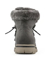 Cliffs by White Mountain Women's Harrison Lace-Up Booties