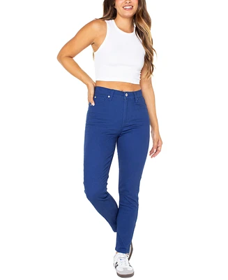 Celebrity Pink Juniors' High Rise Colored Ankle Jeans