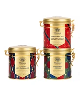 Whittard of Chelsea Christmas Tea, Christmas Coffee and Luxury Hot Cocoa, 3 Piece