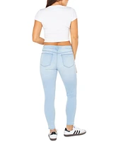 Celebrity Pink Juniors' Mid Rise Skinny Ankle Jeans