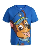 Nickelodeon Little Boys Paw Patrol Chase Marshall Rubble Rocky 4 Pack Graphic T-Shirts to