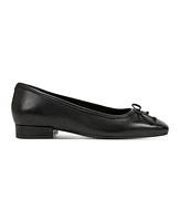 Rockport Women's Sadie Square Toe Slip-On Ballet Dress Flats