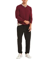 Nautica Men's Navtech Classic-Fit Solid V-Neck Sweater