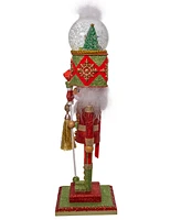 Kurt Adler Lighted Gingerbread Lollipop Shop, 21 Inches