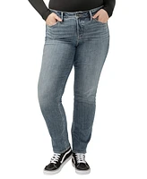 Silver Jeans Co. Plus Suki High-Rise Curvy-Fit Straight