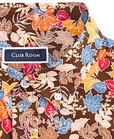 Club Room Men's Autumn Leaf Poplin Long-Sleeve Button-Down Shirt, Created for Macy's