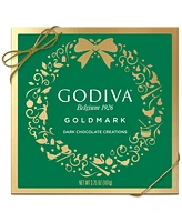 Godiva Holiday Goldmark Dark Chocolate Gift Box, 9 Piece