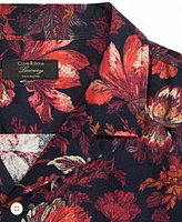 Club Room Men's Floral Silk-Blend Short-Sleeve Button-Down Shirt, Created for Macy's