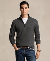 Polo Ralph Lauren Men's Double-Knit Mesh Quarter-Zip Pullover