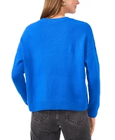 Vince Camuto Women's Ribbed Crewneck Long-Sleeve Sweater