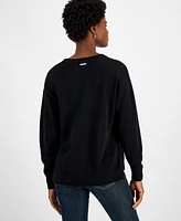 Michael Kors Women's Studded Crewneck Sweater