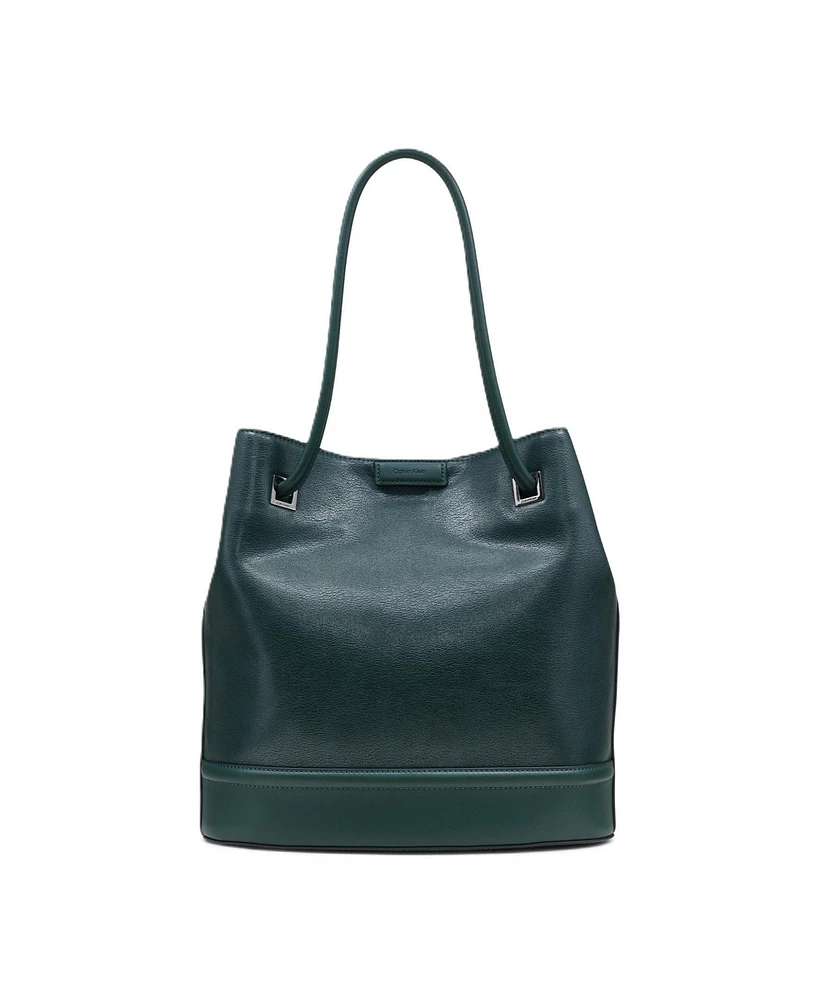 Calvin Klein Ash Tote with Magnetic Snap