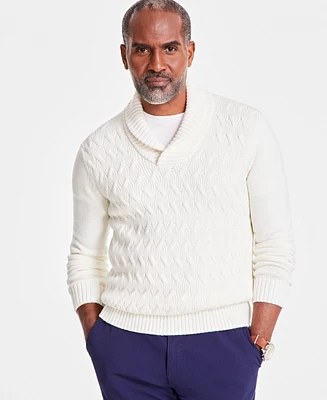 Club Room Men's Chunky Shawl Collar Sweater, Created for Macy's