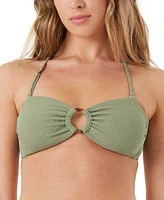 Roxy Juniors' Ring Bandeau Convertible Bikini Top