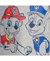 Paw Patrol Boys Nickelodeon Marshall Chase Rubble 2 Pack Graphic T-Shirts to