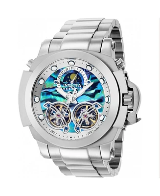 Invicta Men's 36016 Reserve Automatic Chronograph Blue, Silver, Green Dial Watch