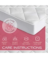 Maxi 100% Cotton Breathable Down Alternative Mattress Pad