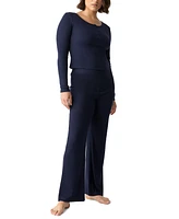 Gap GapBody Women's Ribbed High-Rise Pajama Pants