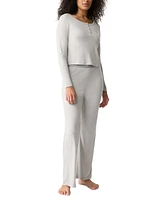 Gap GapBody Women's Ribbed High-Rise Pajama Pants