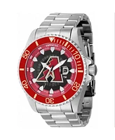 Invicta Men's 43454 Mlb Arizona Diamondbacks Quartz Multifunction Ivory, Red, White, Black Dial Watch