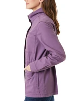 Gloria Vanderbilt Petite Drawstring-Waist Utility Jacket