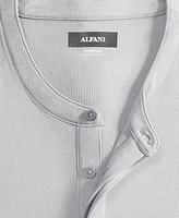 Alfani Men's Alfatech Solid Henley, Created for Macy's