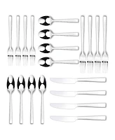 Ornative Lola Mirror 20 Piece Flatware Set, Service for 4