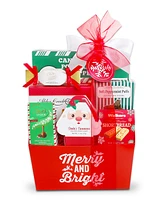 Alder Creek Gift Baskets Merry Bright Tote, 9 Piece