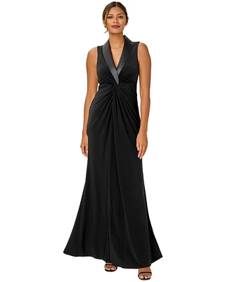 Adrianna Papell Women's Surplice Gown