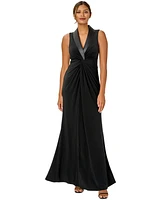 Adrianna Papell Women's Surplice Gown