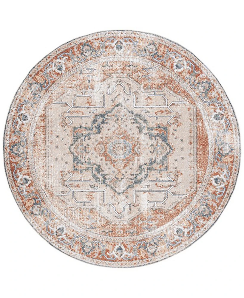 Safavieh Baltimore BAL854B 6'7"x6'7" Round Area Rug