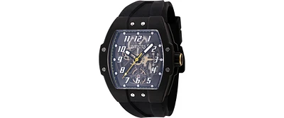 Invicta Men's 44971 Jm Correa Automatic 3 Hand Black, Transparent Dial Watch