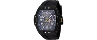 Invicta Men's 44971 Jm Correa Automatic 3 Hand Black, Transparent Dial Watch