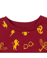 Harry Potter Girls Gryffindor Hufflepuff Slytherin Pullover Sweatshirt to