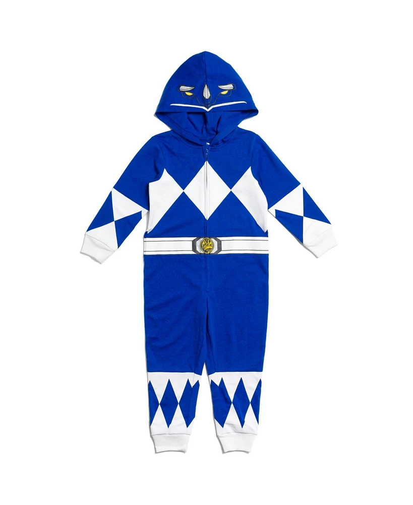 Power Rangers Toddler Boys Zip Up Cosplay Coverall to