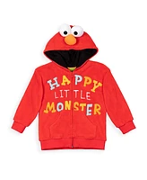 Sesame Street Baby Boys Cookie Monster Baby Zip Up Hoodie to