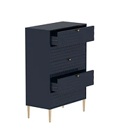 Boyel Living 31.5"W 5-Drawer Storage Cabinet Dresser & Chest