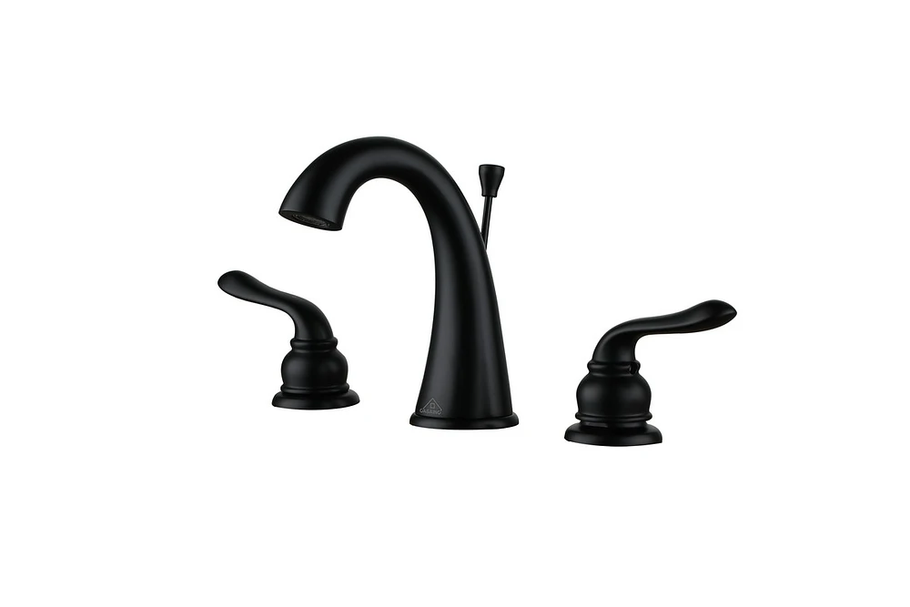 Casainc Drop-In 2-handle Bathroom Faucet with Drain Assembly