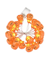 Yescom Halloween 20x Led Pumpkin String Lights Lantern Lamp Home Party Christmas Decors