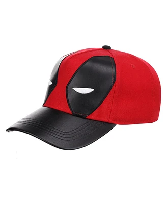 Lids Men's Red Deadpool A-Frame Snapback Hat